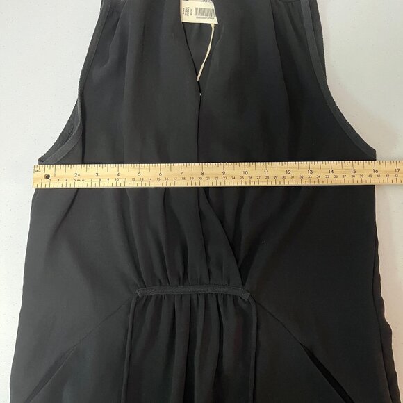 NWT Aritzia Wilfred Sabine Dress Faux Wrap Mini Dress with Pockets Size XS - Picture 10 of 11